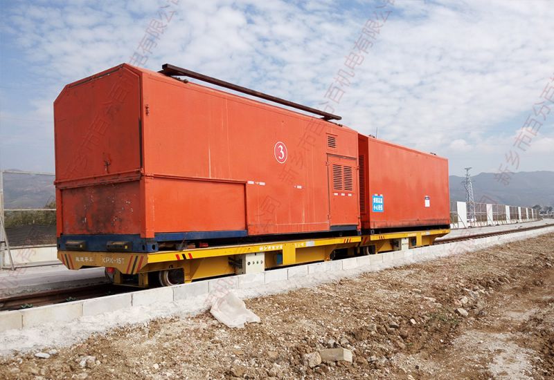 發(fā)電機軌道車在市政交通建設(shè)中發(fā)揮重要作用