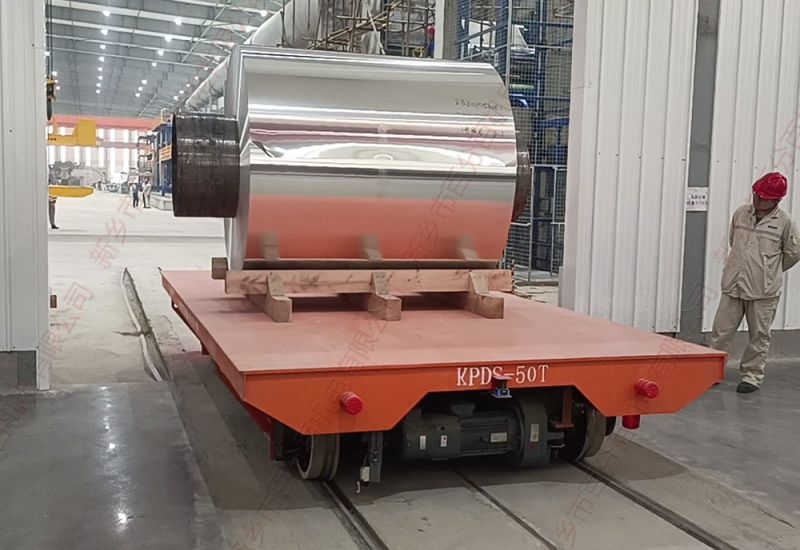 車間內(nèi)有軌轉(zhuǎn)運電動平車怎么設(shè)計方案