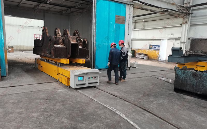 電動軌道地平車在噴砂、清洗、噴漆、烘干等噴涂工序中的應(yīng)用