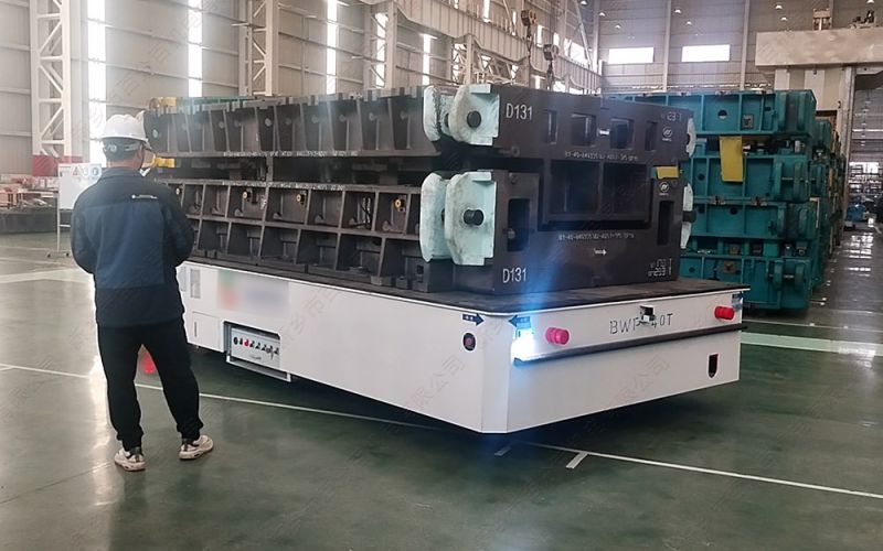 重型模具搬運(yùn)無(wú)軌平車：為工業(yè)搬運(yùn)提供有效解決方案