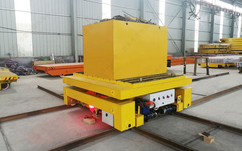 交叉軌道RGV小車是一種有效、穩(wěn)定、靈活的工廠轉(zhuǎn)運工具